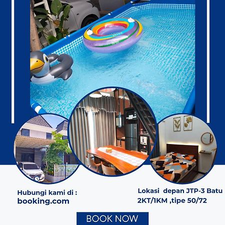 Family Villa Syariah C-33 With Minipool Batu  Bagian luar foto